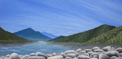 Riverbank - Original Painting