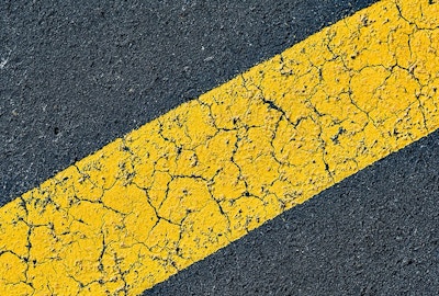 The Diagonal Yellow Line
