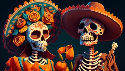 YahhMean Mexican Day of the Dead