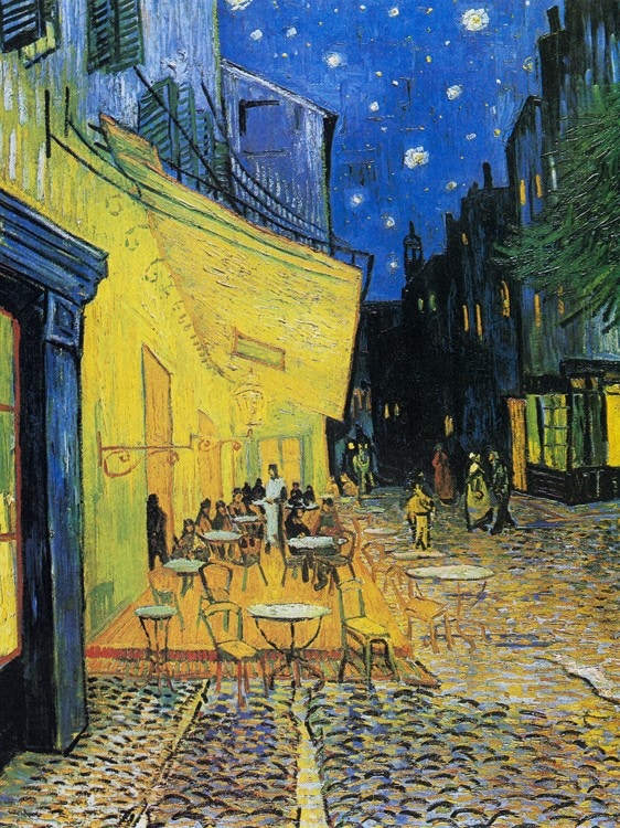 Cafe Terrace At Night