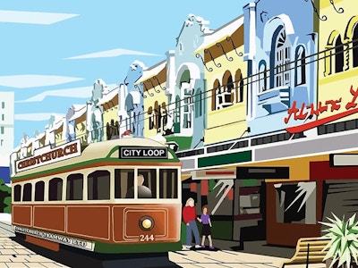 Christchurch City Tram (IM)