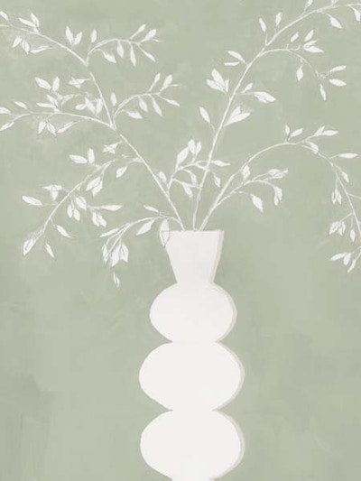 Sage Vase I