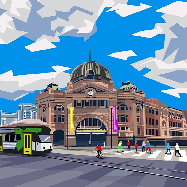 Flinders Street Station, Melbourne, Australia (IM) - Ira Mitchell