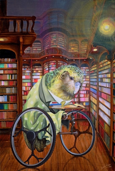 NZ Kakapo Philosopher