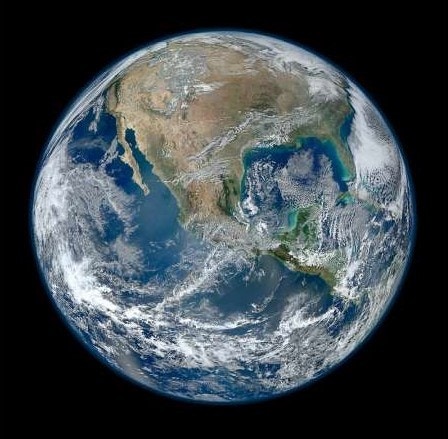 Earth, The Blue Marble - NASA