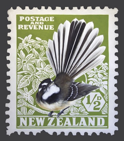 Fantail Stamp