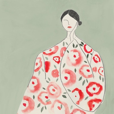 Floral Woman I