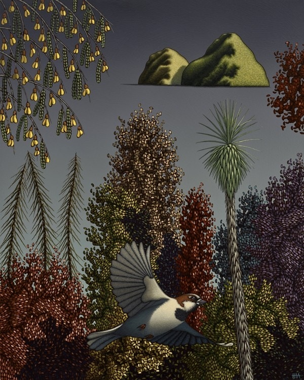Rousseau's Sparrow And The Pleasure Garden