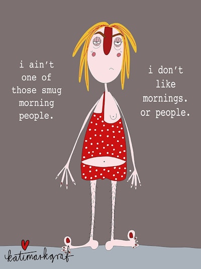 I Don't Like Mornings