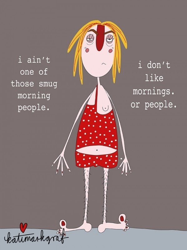 I Don't Like Mornings