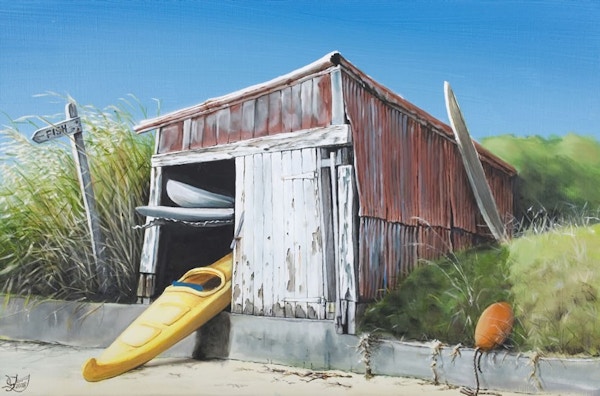 Old Boatshed - Graham Young