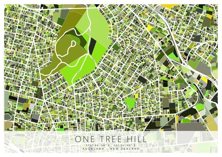 One Tree Hill Map
