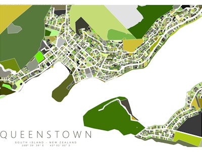 Queenstown Map