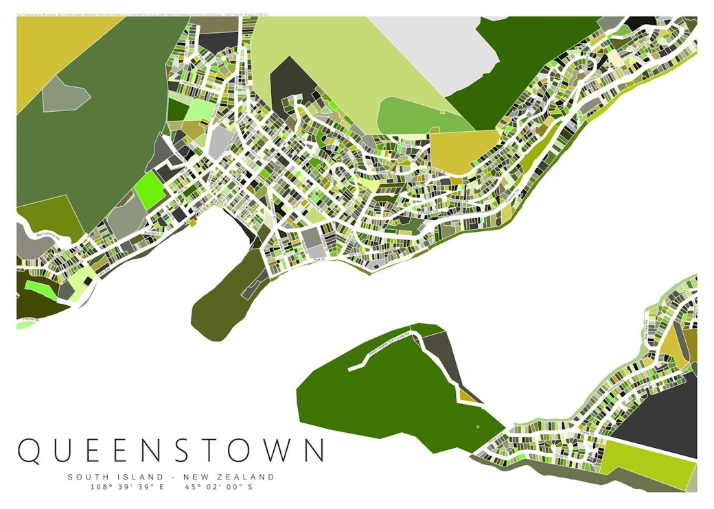 Queenstown Map