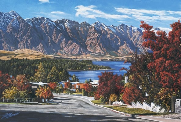 The Remarkables And Lake Wakatipu, Queenstown (PM)