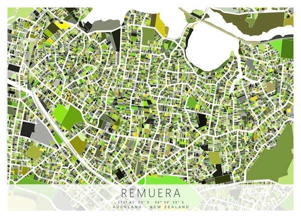 Remuera Map - Karyn McDonald