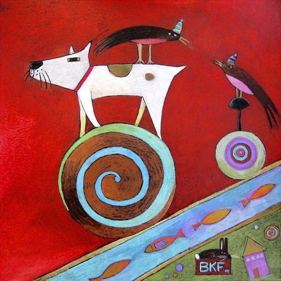 Roller Dog - Barbara Franklet