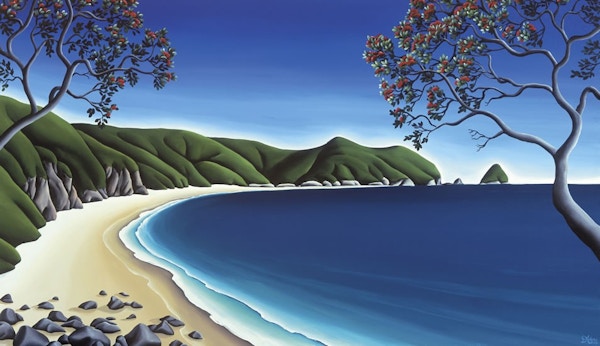 Secluded Cove, Coromandel - Diana Adams