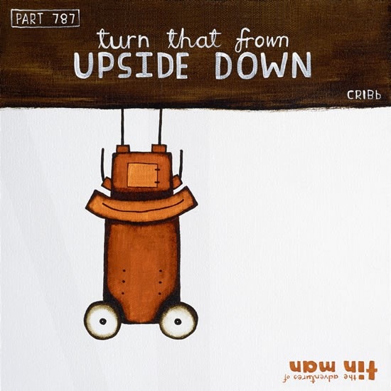 Turn That Frown Upside Down - Tony Cribb
