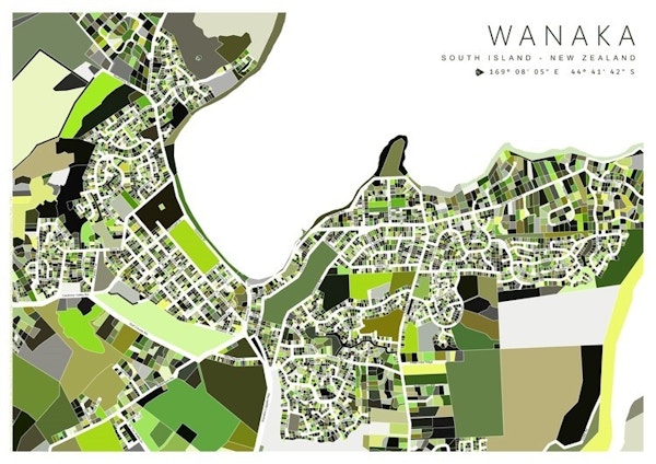 Wanaka Map - Karyn McDonald